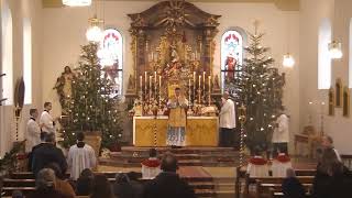 31 Dezember 2023  Gesungenes Amt im tridentinischen Ritus  Priesterseminar Herz Jesu [upl. by Felicia95]