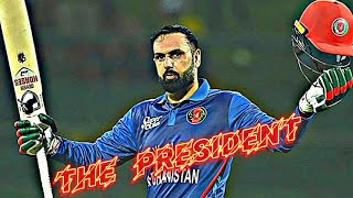 The President Mohammad Nabi Century Against Srilanka created by Afghanistan Cricket Songs [upl. by Llohcin]