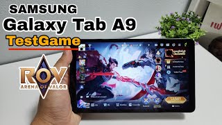 Samsung Tab A9 TestGame ROV หน้าจอ 87quot ฟิลลิ่งเล่นเกมเป็นไงบ้าง [upl. by Assen]