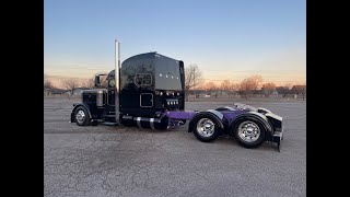 Kenny Coxe New Peterbilt 389 Full Custom Working Show Truck [upl. by Pompea]