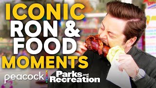 Ron Swanson amp Food The Ultimate Love Story  Parks and Recreation [upl. by Tdnarb320]