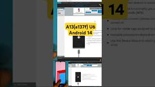 Repair IMEI Samsung A13a137f U6 android 14shorts imeirepair samsungrepair mobilerepair a137 [upl. by Leimad485]