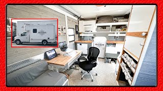 Box Truck Conversion  Uhaul to Tiny Home Tour [upl. by Edea]