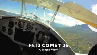 Skymonkeyyys Fk12 Cockpit View Aerobatics Fk12Comet 2s [upl. by Undis]