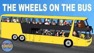 The Wheels on the Bus  Childrens Songs amp Nursery Rhymes [upl. by Enayd]