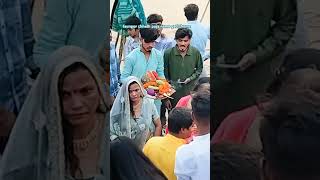 Jaunpu sadbhavna pul Banaras namo Ghat theme per chhath Puja manaya Gaya [upl. by Latrell852]