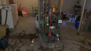 WATER LEAKING FROM BOILER  SERVICE CALL [upl. by Kern]