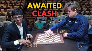 The most awaited clash in Kolkata  Pragg vs Magnus Carlsen  Tata Steel Chess India Blitz 2024 [upl. by Irotal]