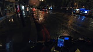 Purring in the rain PART 2  HONDA MSX  GROM 125 4K [upl. by Piks]