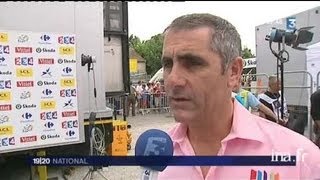 Le Tour de France se mobilise pour les journalistes retenus en otages [upl. by Ingrid]