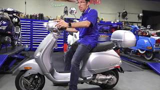 Vespa LX Scooter Review [upl. by Ari]