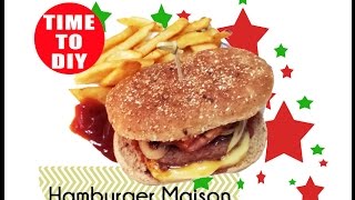 RECETTE Hamburger maison à la sauce italienne [upl. by Katee]