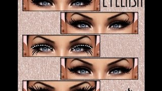 CHARM eyelash mesh self editing  Second Life [upl. by Gallard]