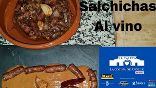 Salchichas al vino tinto [upl. by Amorete]