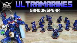 SHADOWSPEAR Space Marines Primaris Ultramarines Painted by Siege Studios [upl. by Yelruc221]