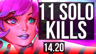 GWEN vs DARIUS TOP  11 solo kills 1832 Legendary  BR Grandmaster  1420 [upl. by Airaet]