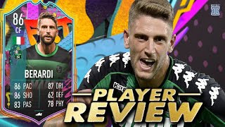 86 OUT OF POSITION BERARDI PLAYER REVIEW META  FIFA 23 ULTIMATE TEAM [upl. by Inaluahek]