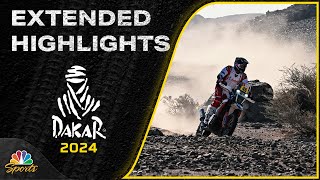 Stage 10  2024 Dakar Rally  EXTENDED HIGHLIGHTS  11724  Motorsports on NBC [upl. by Doll652]