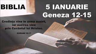 Biblia audio în 365 zile  5 Ianuarie  Geneza 1215 [upl. by Shiri308]