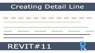 REVIT 11  Come Creare Nuove Linee di Annotazione Creating Detail Lines [upl. by Nogas669]