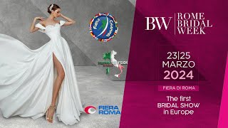 Rome Bridal Week 2024  Fiera Roma [upl. by Grew]