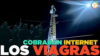 Los Viagras cobraban internet Obligaban a pobladores a pagar el servicio Michoacán [upl. by Enyawal]