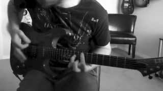 Deftones  Teething guitar cover [upl. by Atinat]