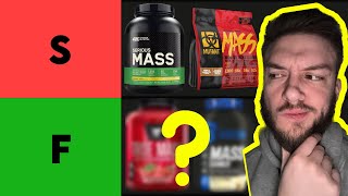 BEST Mass Gainer Supplement Tier List [upl. by Terces]