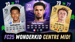 MUST HAVE Wonderkids in FC25 Centre Midfielders [upl. by Anahsit]