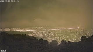 VIDEO  Hawaii’s Mauna Loa volcano erupts for first time in 38 years [upl. by Yecaw]