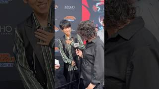 Daiki Yamashita voice of Deku at the LA premiere of “MHA You’re Next” myheroacademia [upl. by Cahilly]