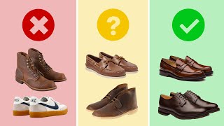 9 Business Casual Shoes for Men  What to Wear to Work [upl. by Sedruol]