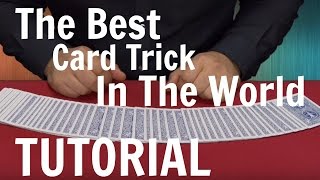 The Best Card Trick in the World Tutorial  Card Magic Tricks [upl. by Nylaroc]