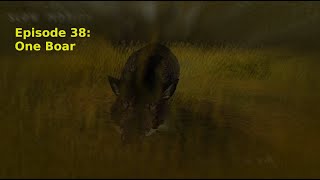 Lets Play  Cabelas Dangerous Hunts 2003 NO RED DOTS  Episode 38  One Boar [upl. by Mathis738]