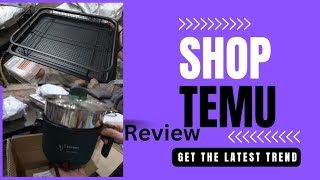 TEMU products unboxing Part 3  Review  steamer  strainer Tray  Best Quality [upl. by Nils]