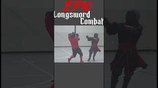 Medieval SWORD Fighting Epic Longsword Combat sword hema shorts [upl. by Flavia]