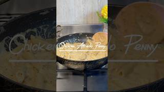 CHICKEN ALFREDO PENNY PASTA Naija style 😋 cookingideas penny [upl. by Higinbotham694]