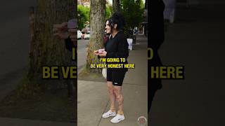 This girl suffers from… 👇😅 politics politics portland haha cognitivedissonance [upl. by Loftis]