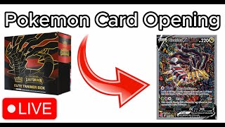 Pokemon Card Opening Lost Origins Elite Trainer Box [upl. by Dave141]