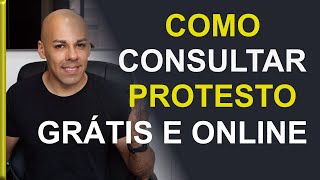 COMO SABER SE SEU NOME FOI PROTESTADO CONSULTA NACIONAL ONLINE E GRATUITA [upl. by Otrebogad]