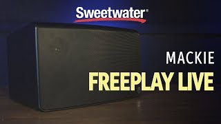 Mackie FreePlay Live Portable Playback Speaker Overview [upl. by Leiruh]