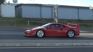 Nürburgring TOPSPOTS  F40 Valkyrie F12TDF 812 Competizione Carrera GT [upl. by Eckhardt689]