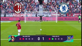 Chelsea vs Ac Milan pes 2021 challenge dramatic penalty shootout [upl. by Viveca222]