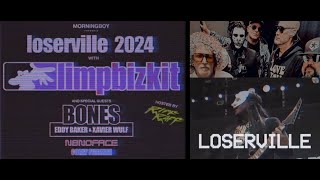 Limp Bizkit 2024 North American tour ‘Loserville‘ w Bones Eddy Baker amp Xavier Wulf N8NOFACE [upl. by Jo952]