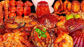 ASMR SPICY SEAFOOD OCTOPUS SQUID CRAB LOBSTER 매콤한 해물찜 모음집 COMPILATION EATING SOUNDS MUKBANG 먹방 [upl. by Yeslehc]