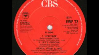 Earth Wind amp Fire  Lets Groove Extended Version 12quot Vinyl [upl. by Rodrique]