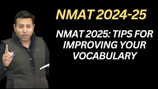 NMAT 2025 Tips for Improving Your Vocabulary [upl. by Flam]