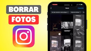 Cómo BORRAR TODAS tus FOTOS de Instagram A LA VEZ Fácil y Rápido [upl. by Anil]