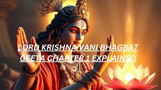 भगवद गीता अध्याय 1 का विश्लेषण Bhagavad Gita Chapter 1 Explained Hindi and English [upl. by Llerahc662]