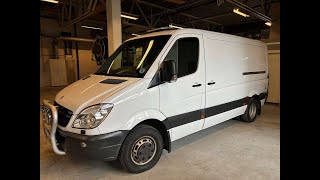 MercedesBenz Sprinter 519CDI Spylebil med Leistikow aggregat [upl. by Aicekat]